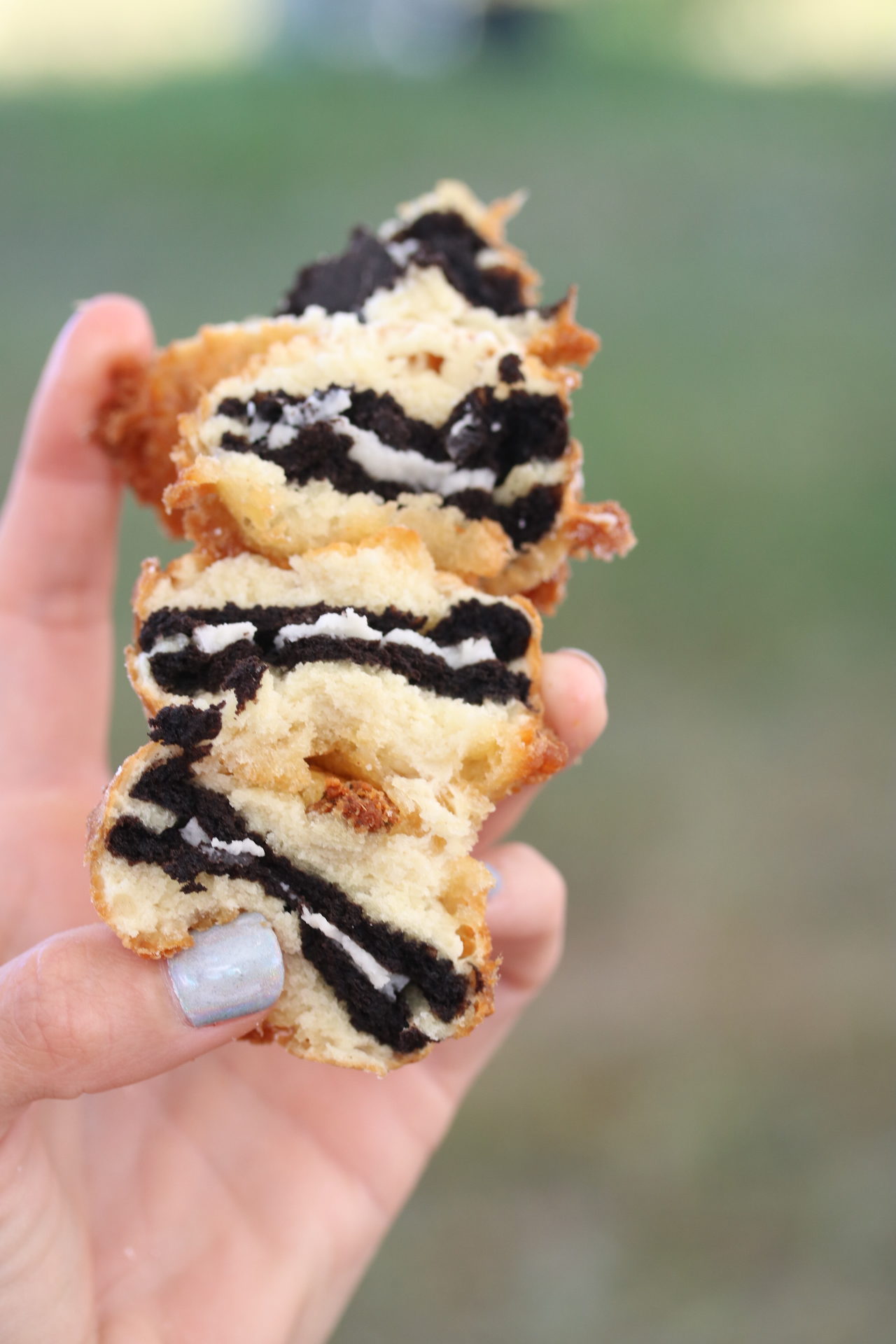deep fried oreos electric forest