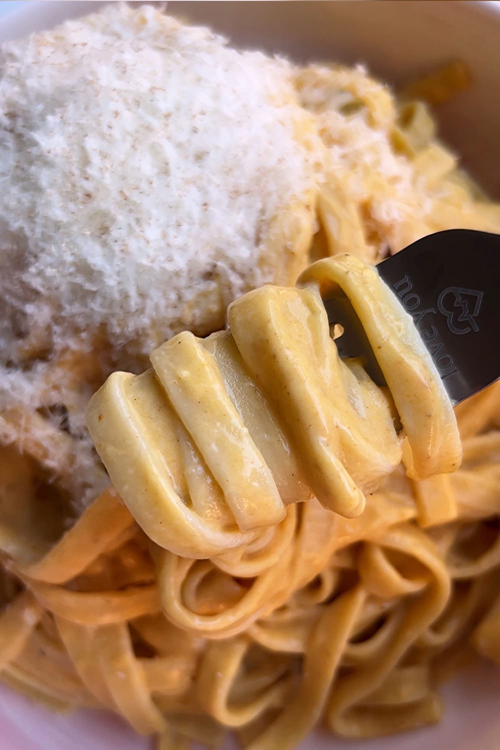Brown Butter Pumpkin Pasta Alfredo