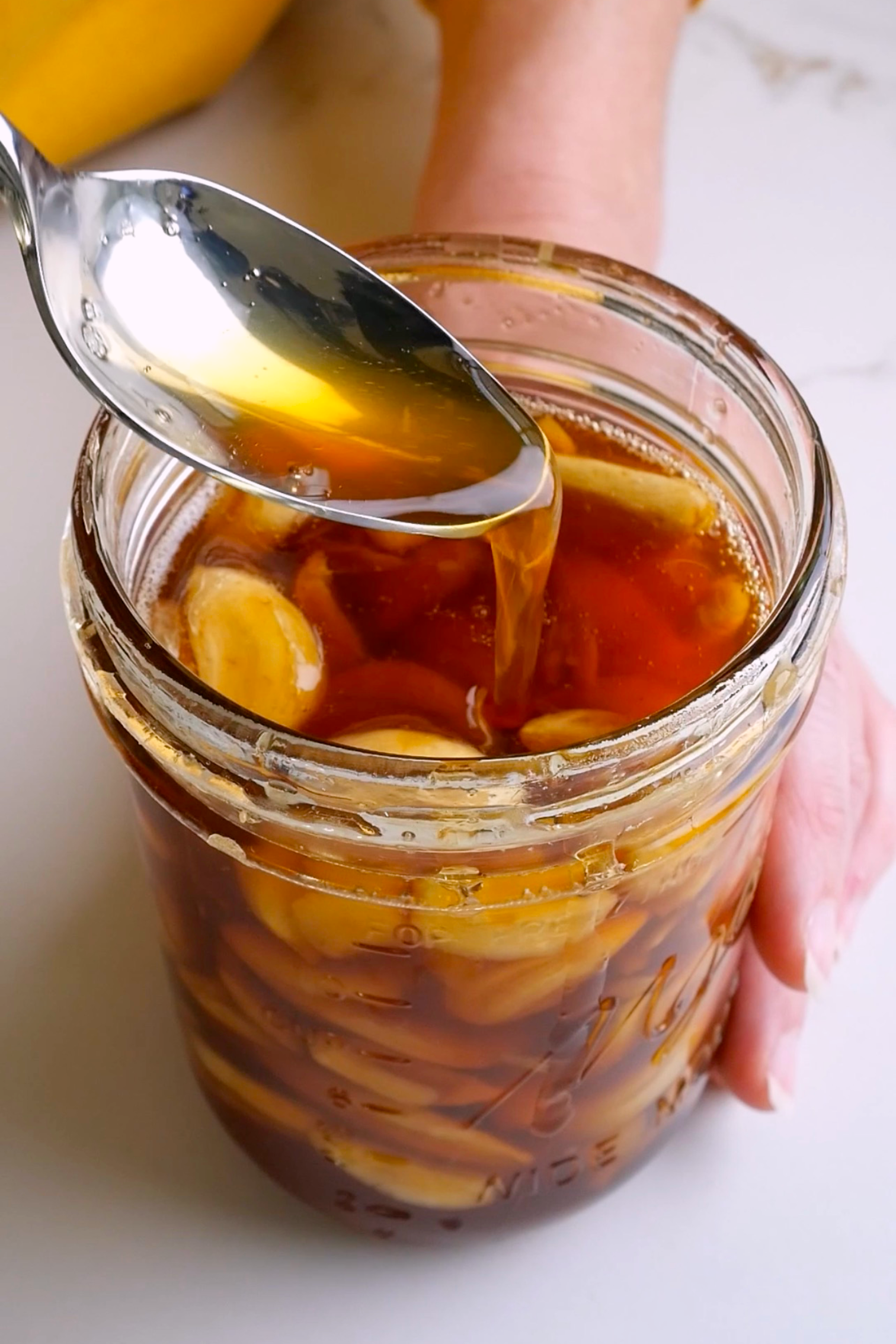 Fermented Garlic Honey