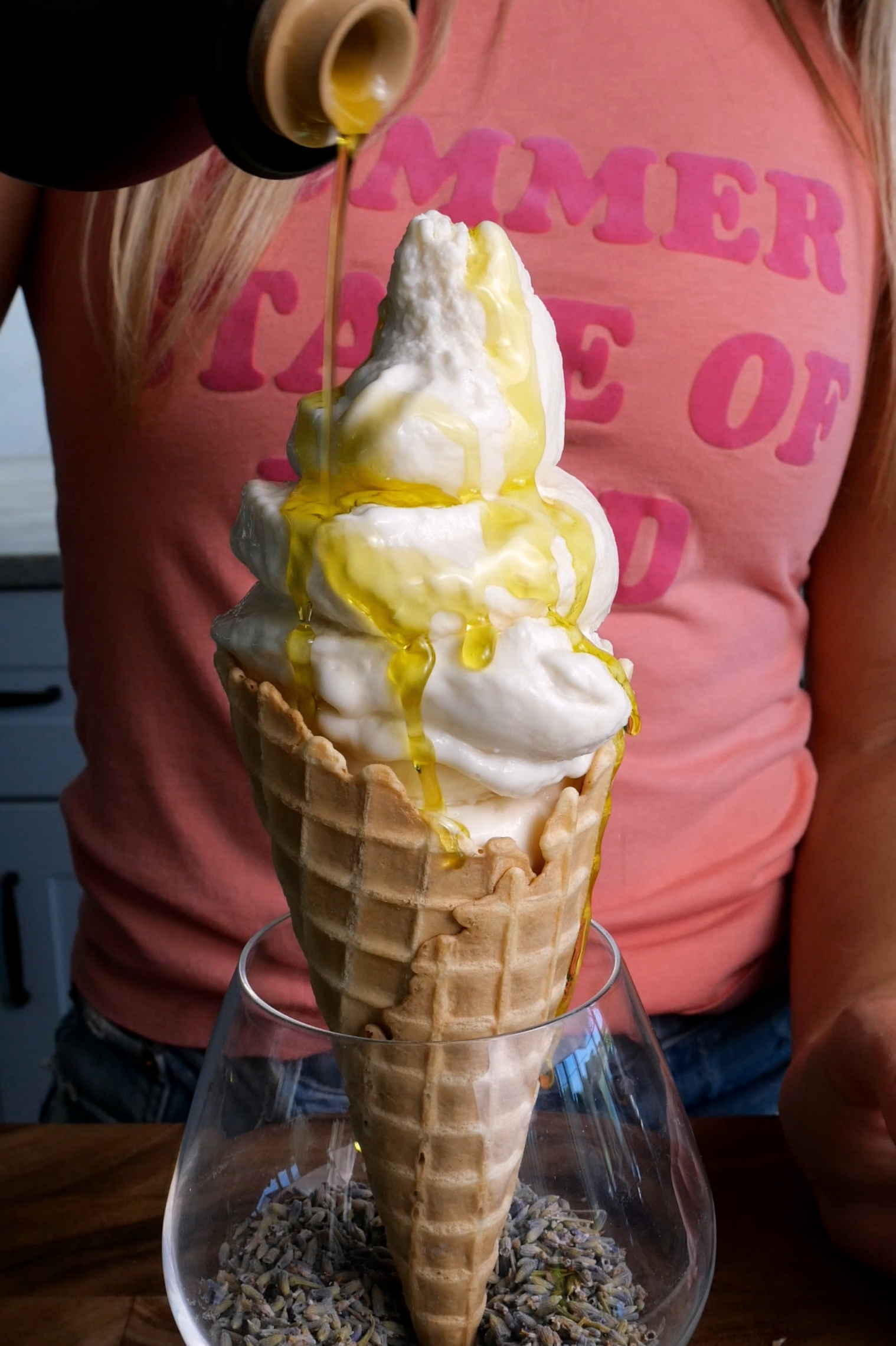 Honey Frozen Yogurt