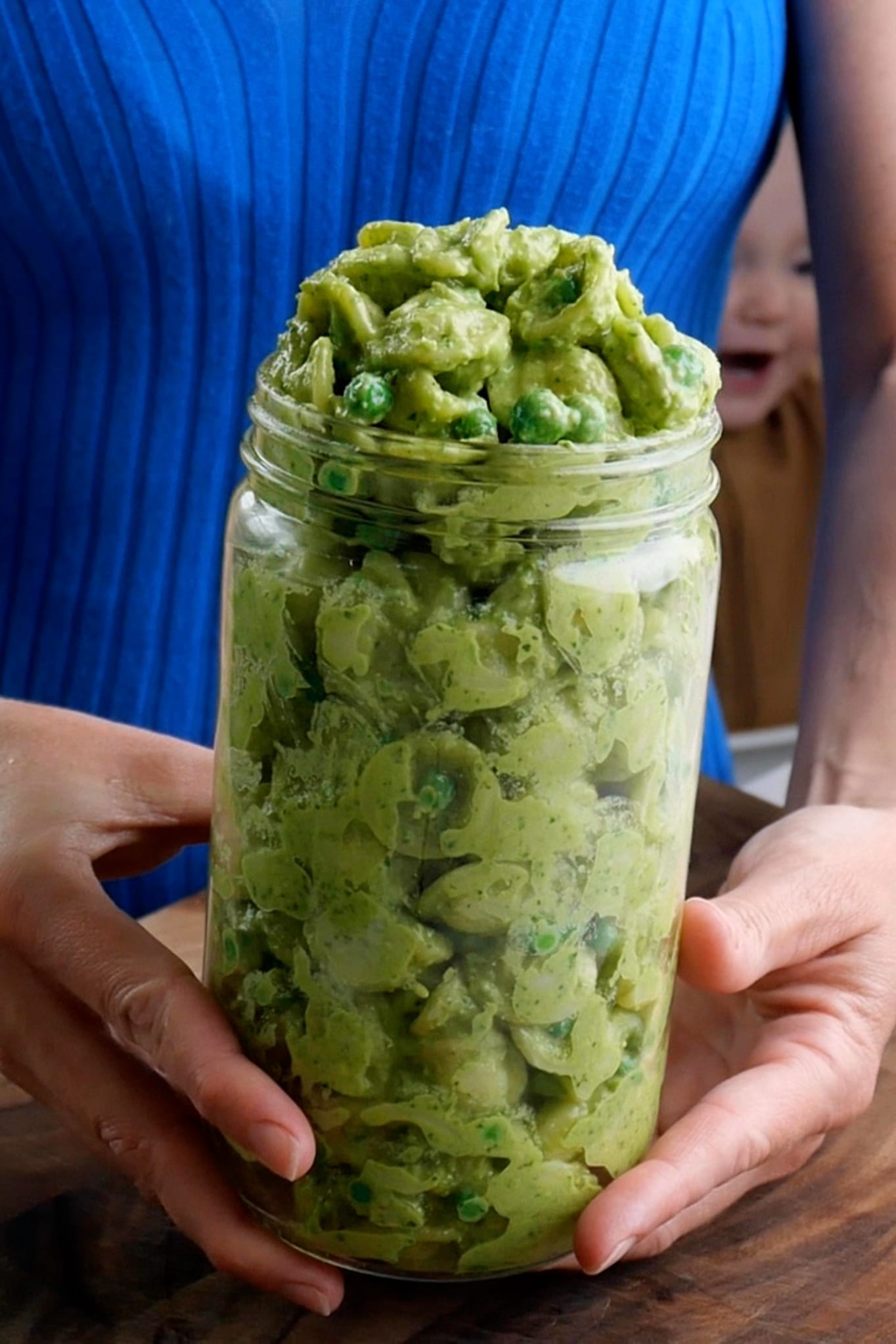 Green Goddess Pesto Pasta Salad