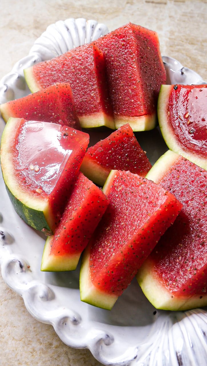 Watermelon Paloma Jell-O Shots