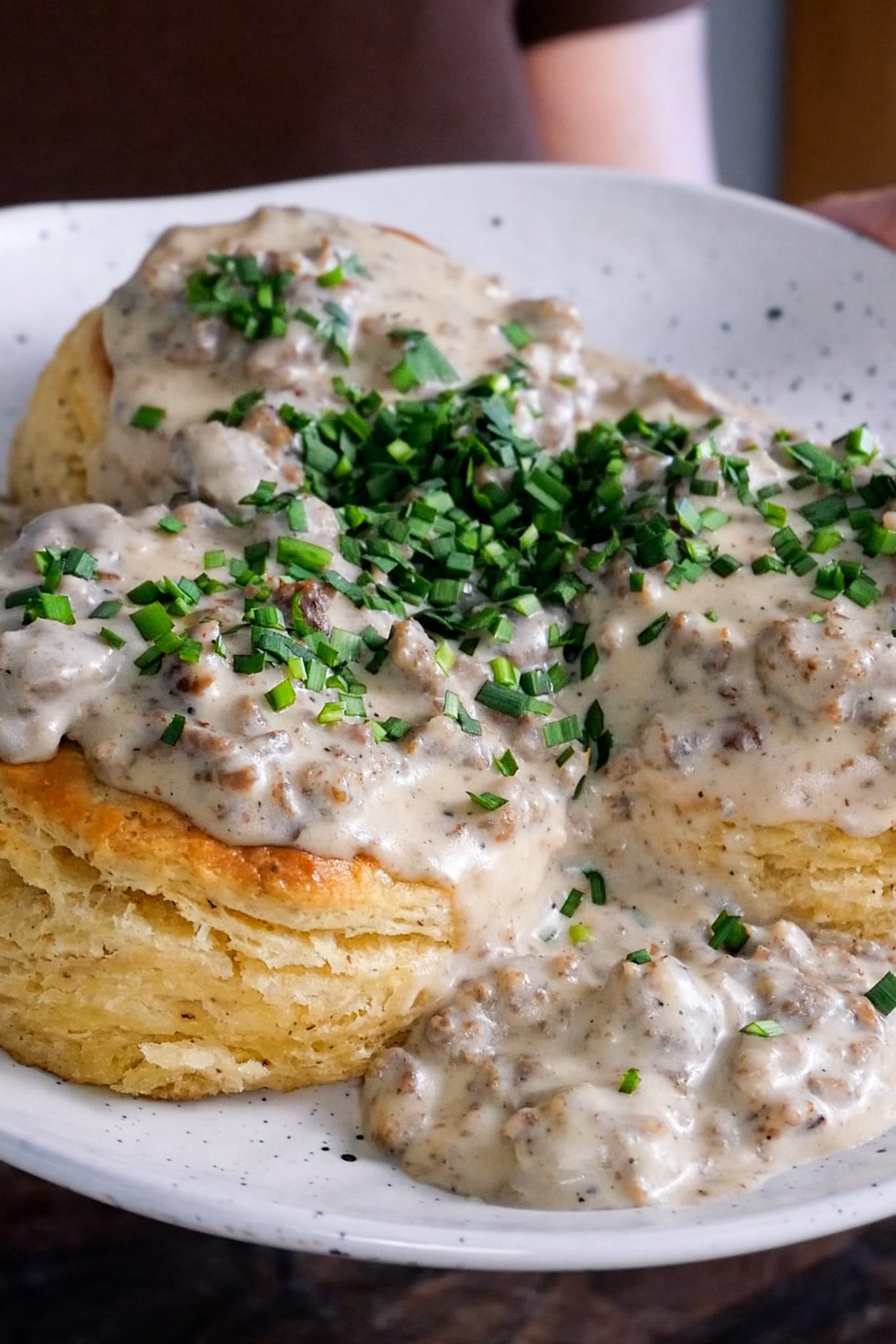 The Best Biscuits and Sausage Gravy