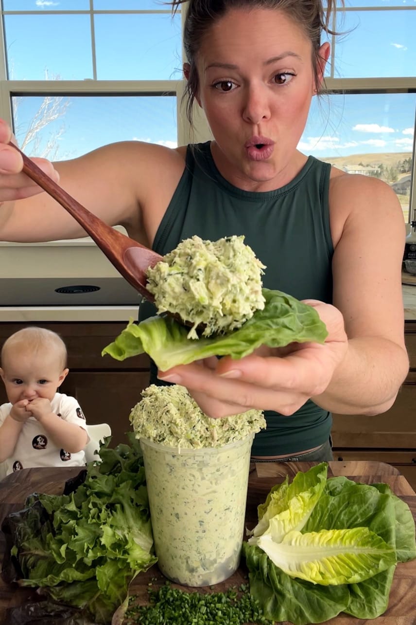 Green Goddess Chicken Salad