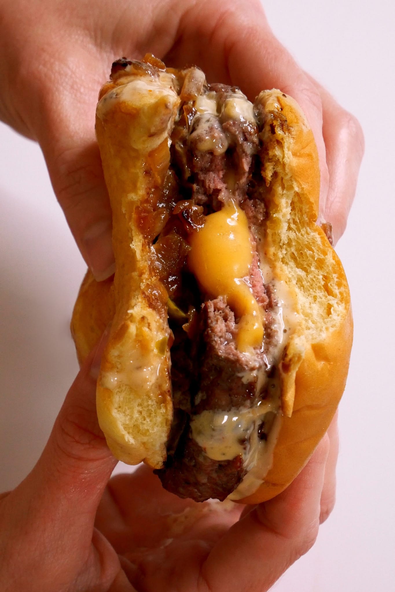 The Jucy Lucy (Cheese-Stuffed Burger)